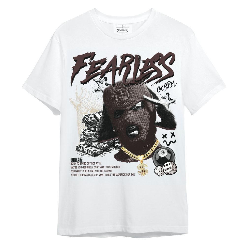 Shirt To Match Burgundy Crush 3s - Fearless Gospel Streetwear Money Unisex Shirt