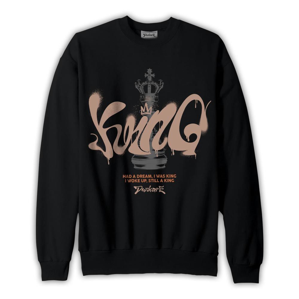 Sweatshirt To match OG Latte 1s Sweatshirt - Graffiti Chess King Graphic 0205 NMP