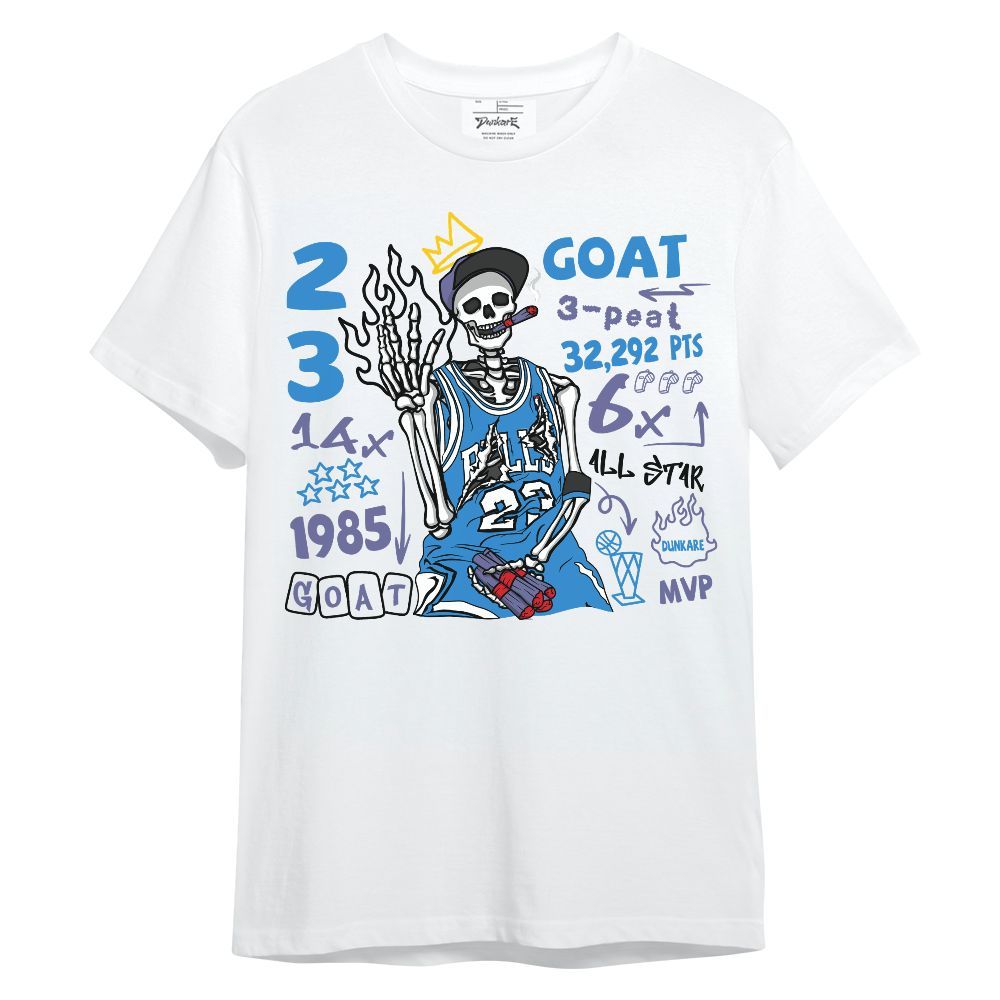 Shirt To Match Hi-Res Blue 700s - Number 23 G.0.A.T Streetwear Unisex Shirt
