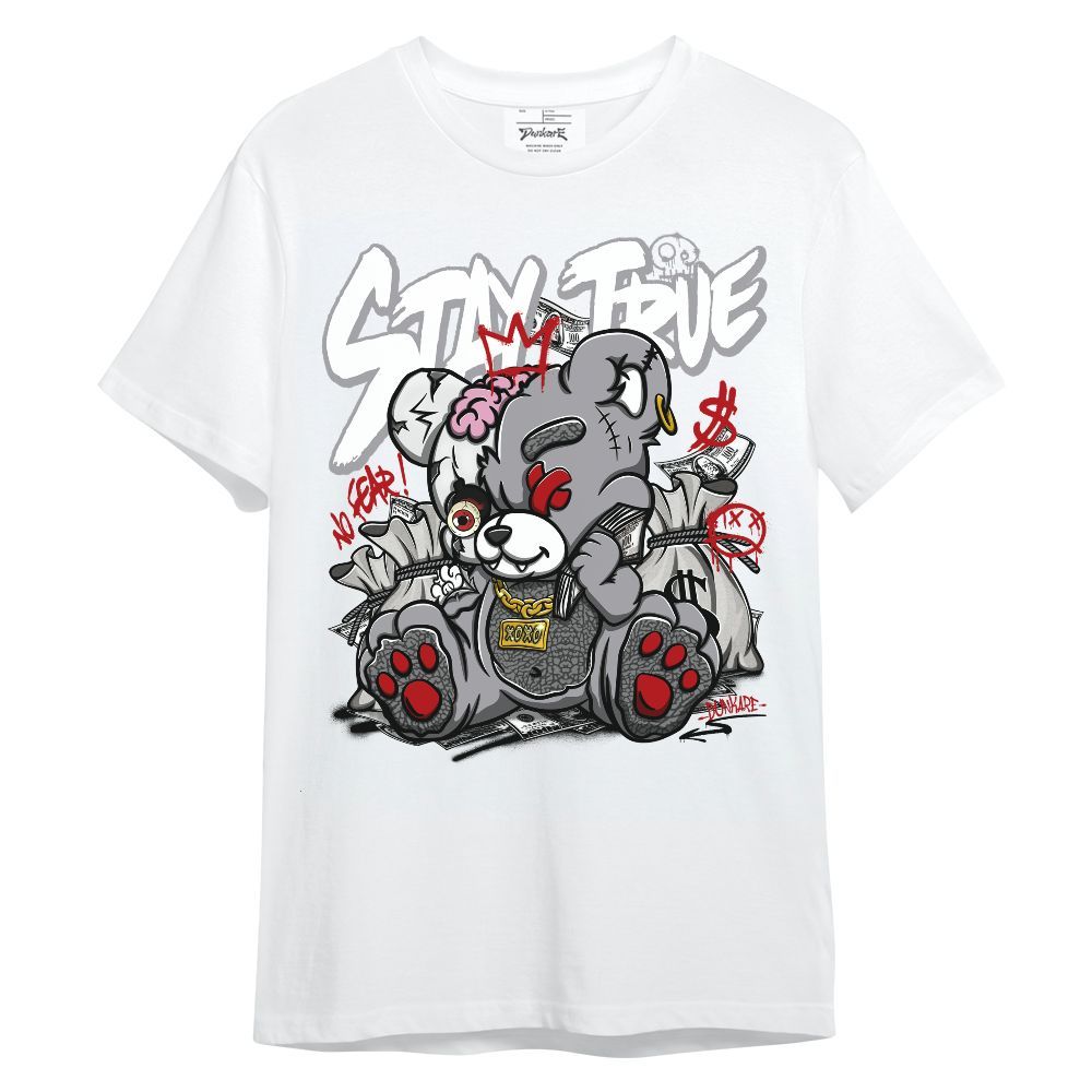 Shirt To Match Cement Grey 3s - The Honest Bear Unisex Shirt