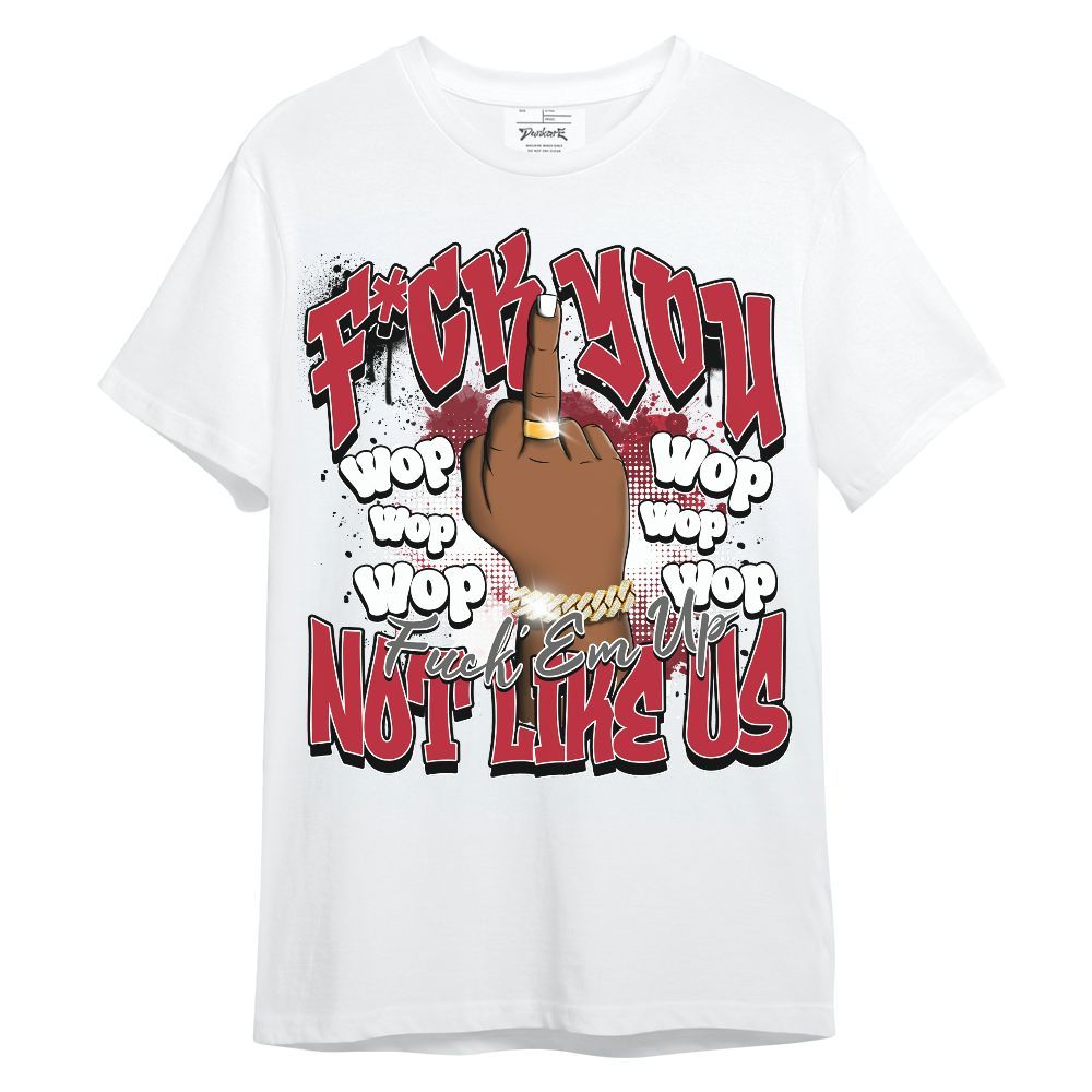 Shirt To Match Red Flint 13s - Dont Like Us Retro Unisex Shirt