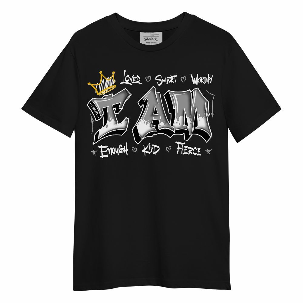 Shirt To Match Black Wolf Grey 12s - I Am Love Unisex Shirt