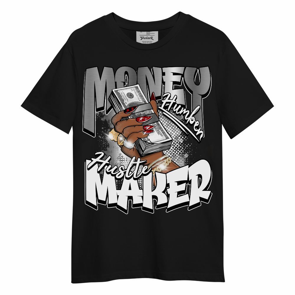 Shirt To Match Metallic Silver 14s - Money Maker Retro Matching Unisex Shirt