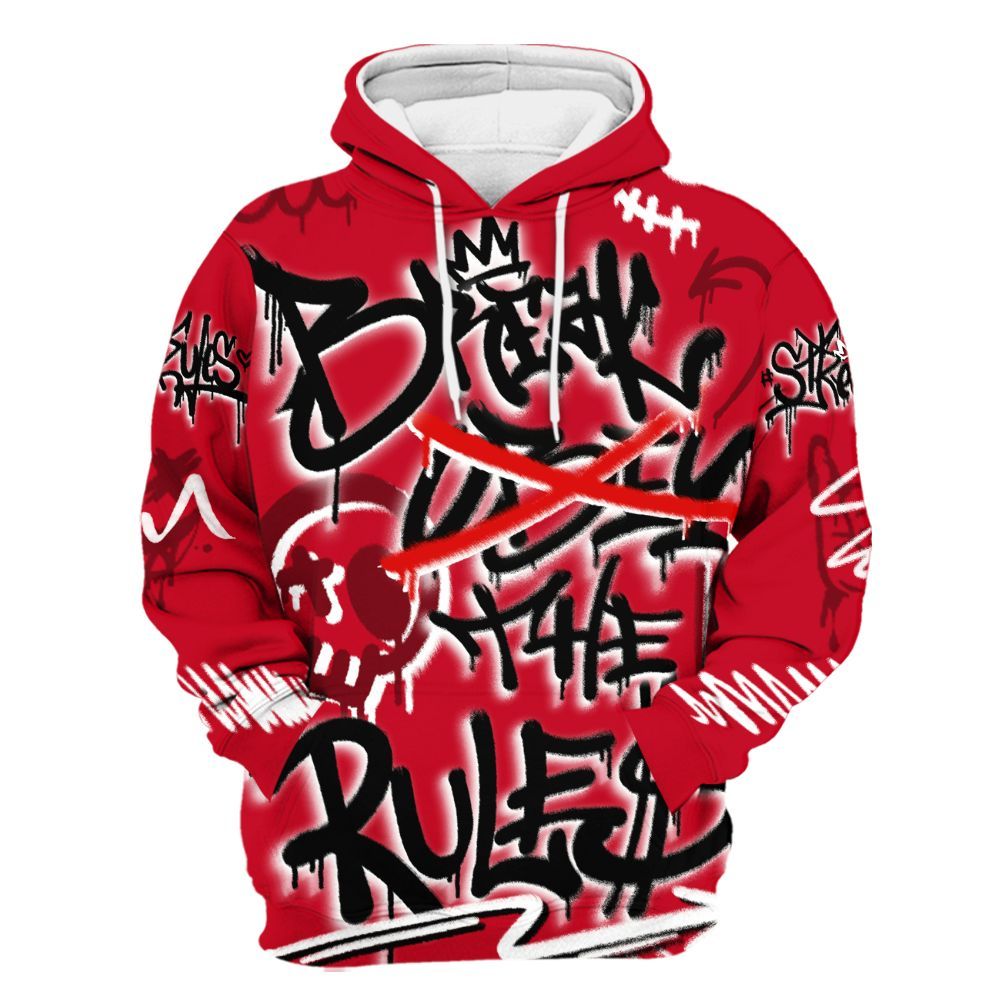 Hoodie To Match Cortez GS Valentine's Day - Break Rules Streetwear All Over Print