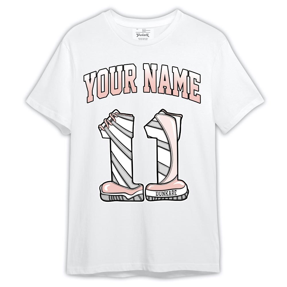 Shirt To Match Low Legend Pink 11s - Custom Name Number 11s Shirt Outfit