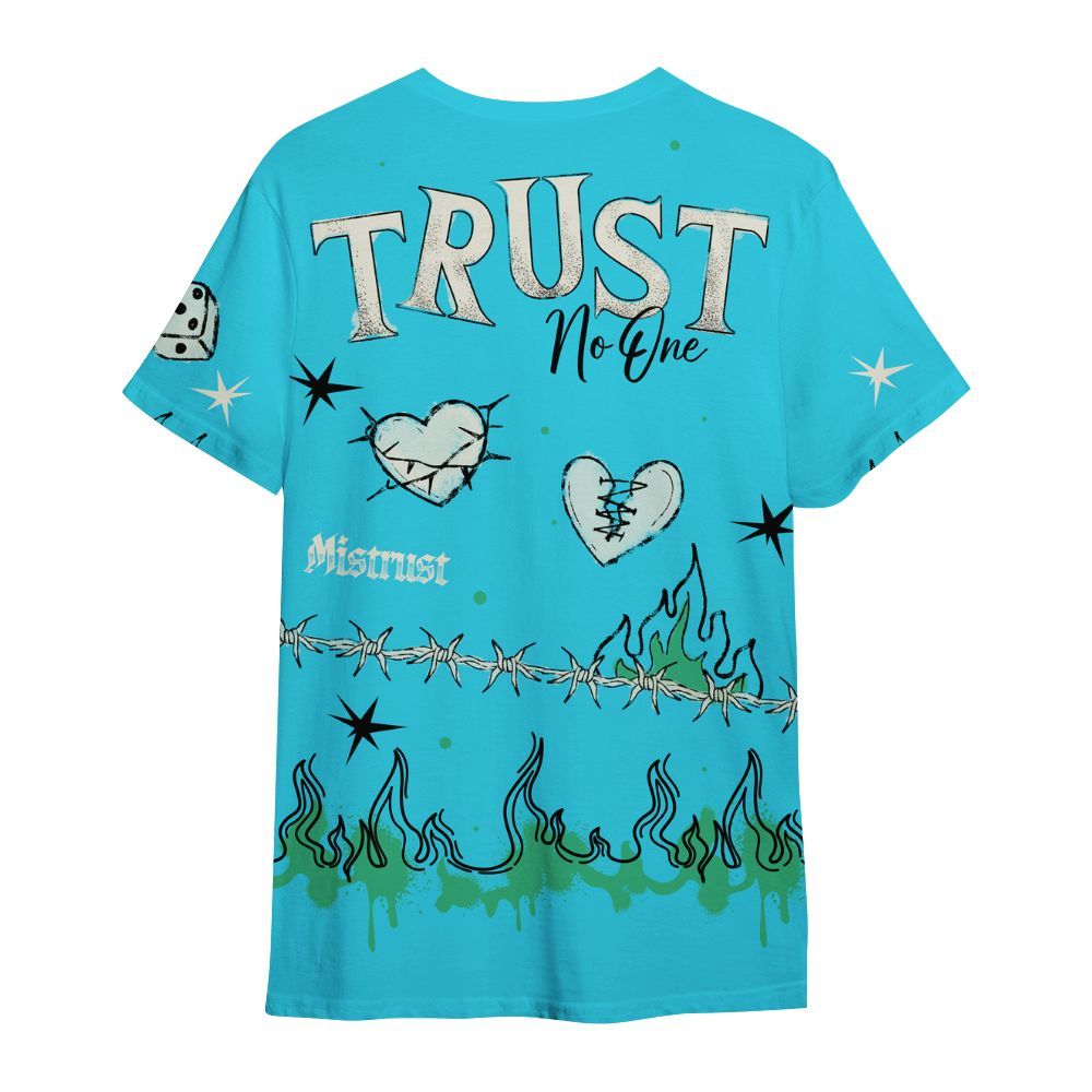 Shirt To Match Dunk Chunky Dunky - Trust No One Snake-Bite Doodle Crayon All Over Print