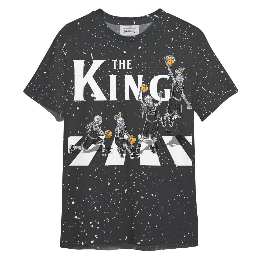 Shirt To Match Reverse Oreo 6s - The King Basketball Shirt 3D Graphic Outfit 0705 TCD