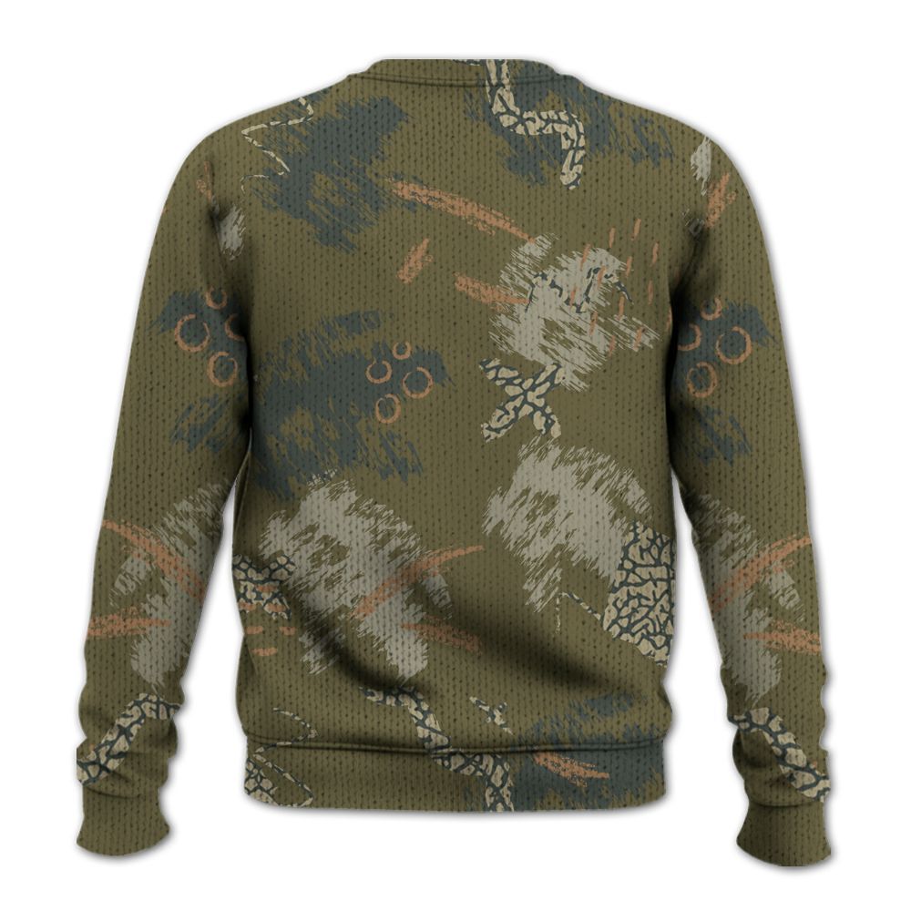 Sweater To Match Retro Family Affair 3s - Hustle Grind Pray Graphic Street Style Graphic