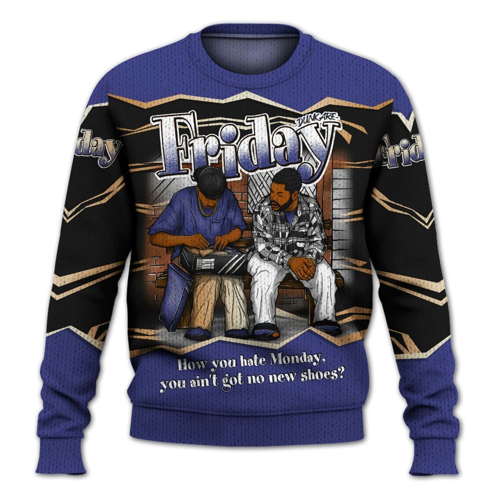 Sweater To Match JM Pro Black Concord - Friday Movie 90s TV Graphic