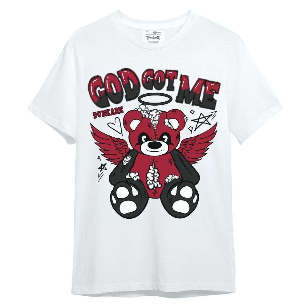 Shirt To Match High OG Black Toe Reimagined 1s - Gods Guides Me Bear Unisex Shirt