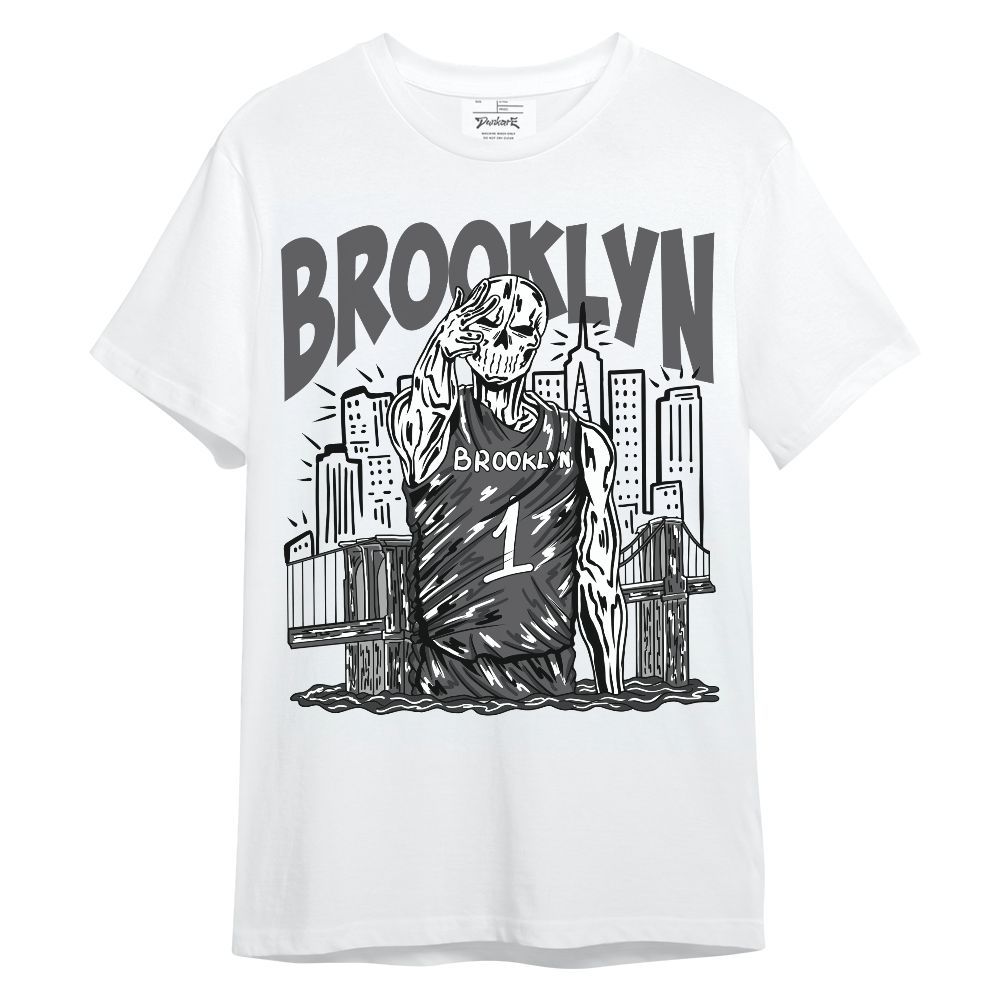 Shirt To Match White Thunder 4s - Brooklyn's Skeleton Unisex Shirt