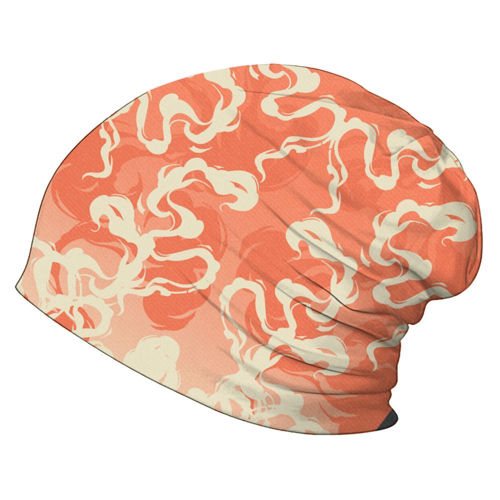 Beanie Hat To Match DJ Khaled Crimson Bliss 5s - Color Smoke Graphic