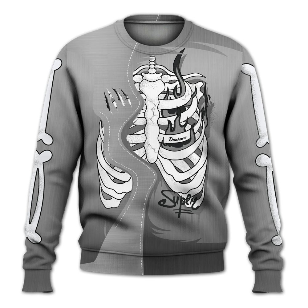 Sweatshirt To Match Metallic Silver 14s - It's The Kick For Me All Over Print