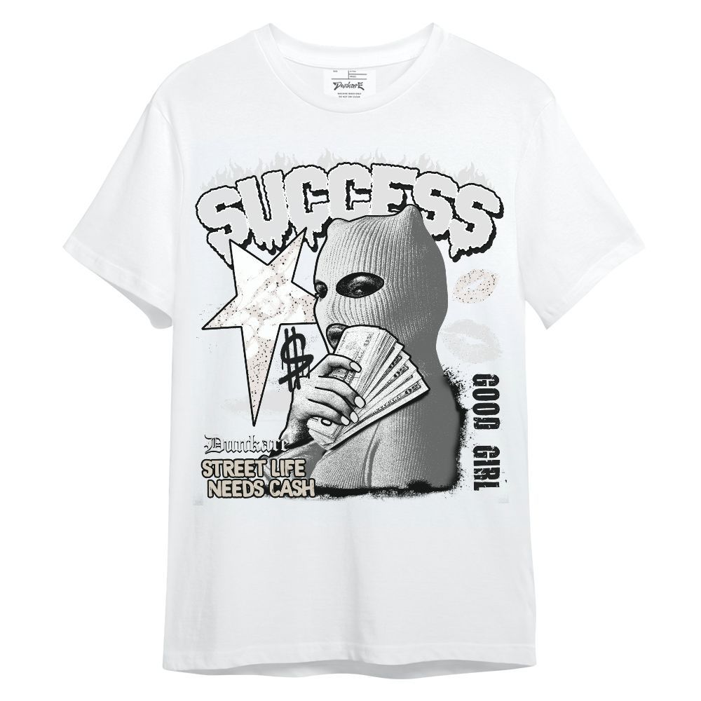 Shirt To Match Retro Reverse Metallic 5s - Success Money Good Girl Unisex Shirt