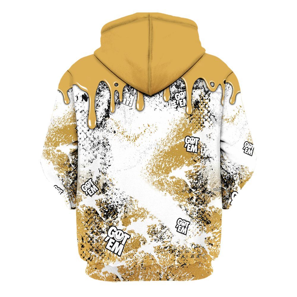 Hoodie To Match Low OG Rookie Of The Year 1s - Dripping 23 Drip All Over Print