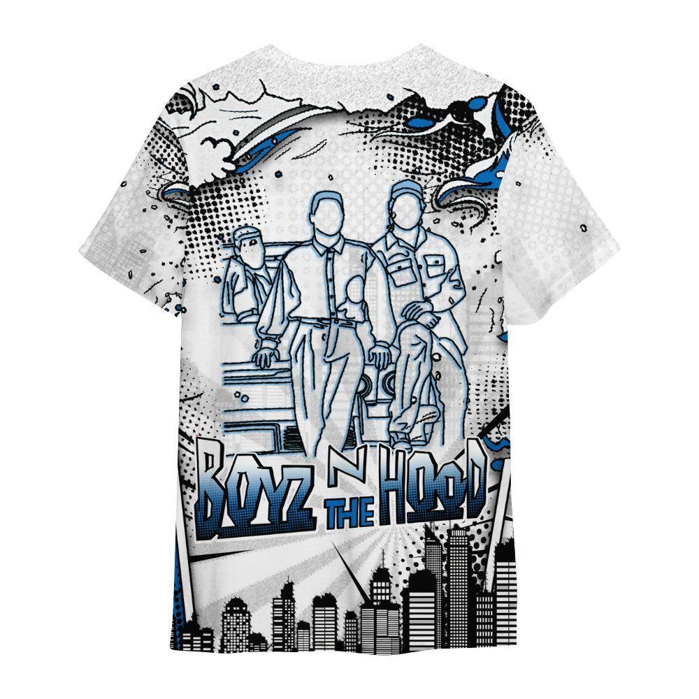 Shirt To Match Blueberry 12s - Movie BoyzZ The Hood All Over Print