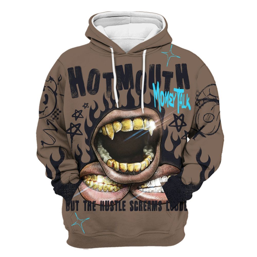 Hoodie To Match Olive Concord 9s - Mouth Burning Street Style All Over Print