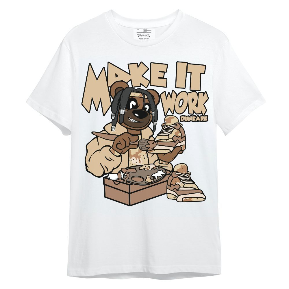 Shirt To Match Desert Camo 3s - Pull It Off Bear Unisex Shirt