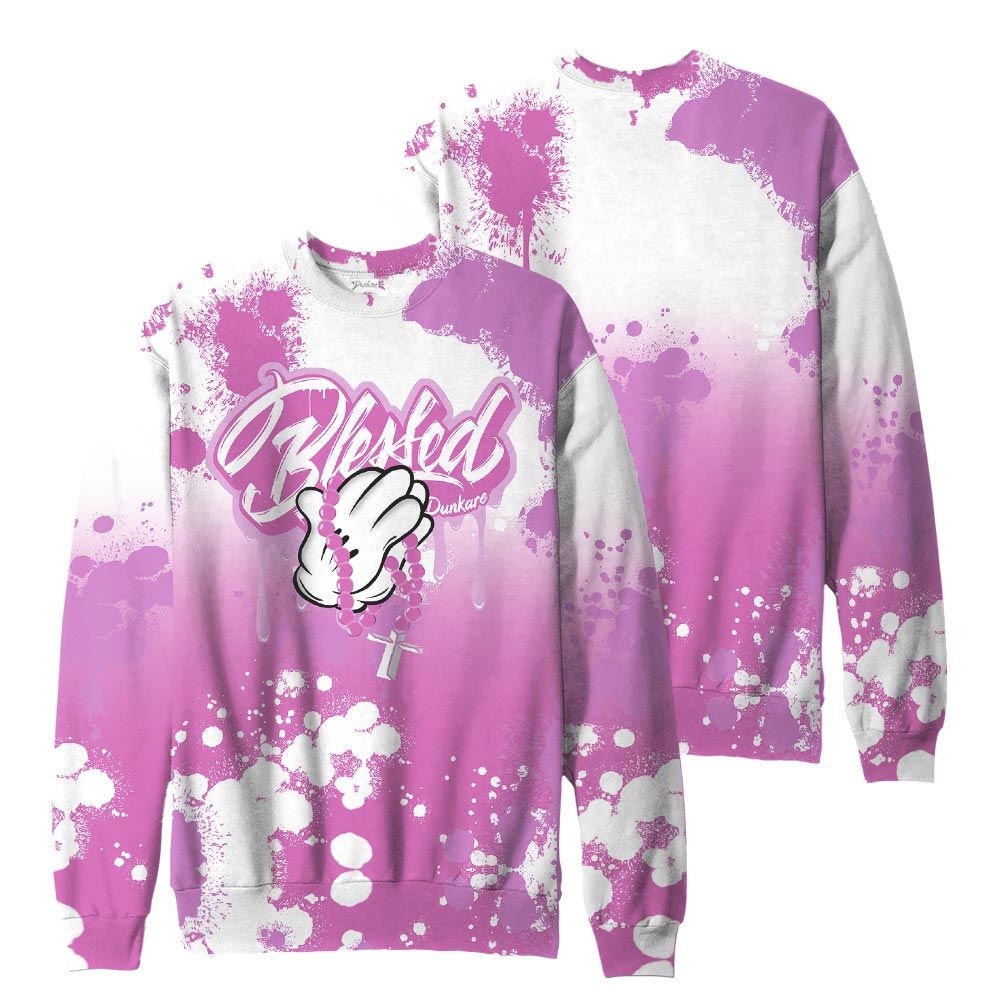 Sweatshirt To Match, Hyper Violet 4s Sweatshirt, God Blessed Drip Sweatshirt Outfit 903 NCT