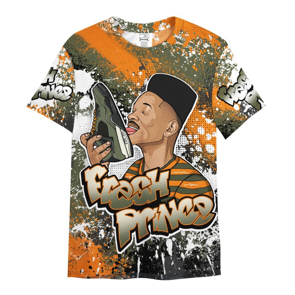 Shirt To Match Retro Undefeated 4s - Fresh Sneaker Lick All Over Print