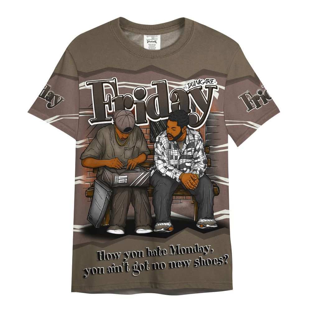 Shirt To Match AMM Dark Mocha 4s - Friday Movie 90s TV All Over Print