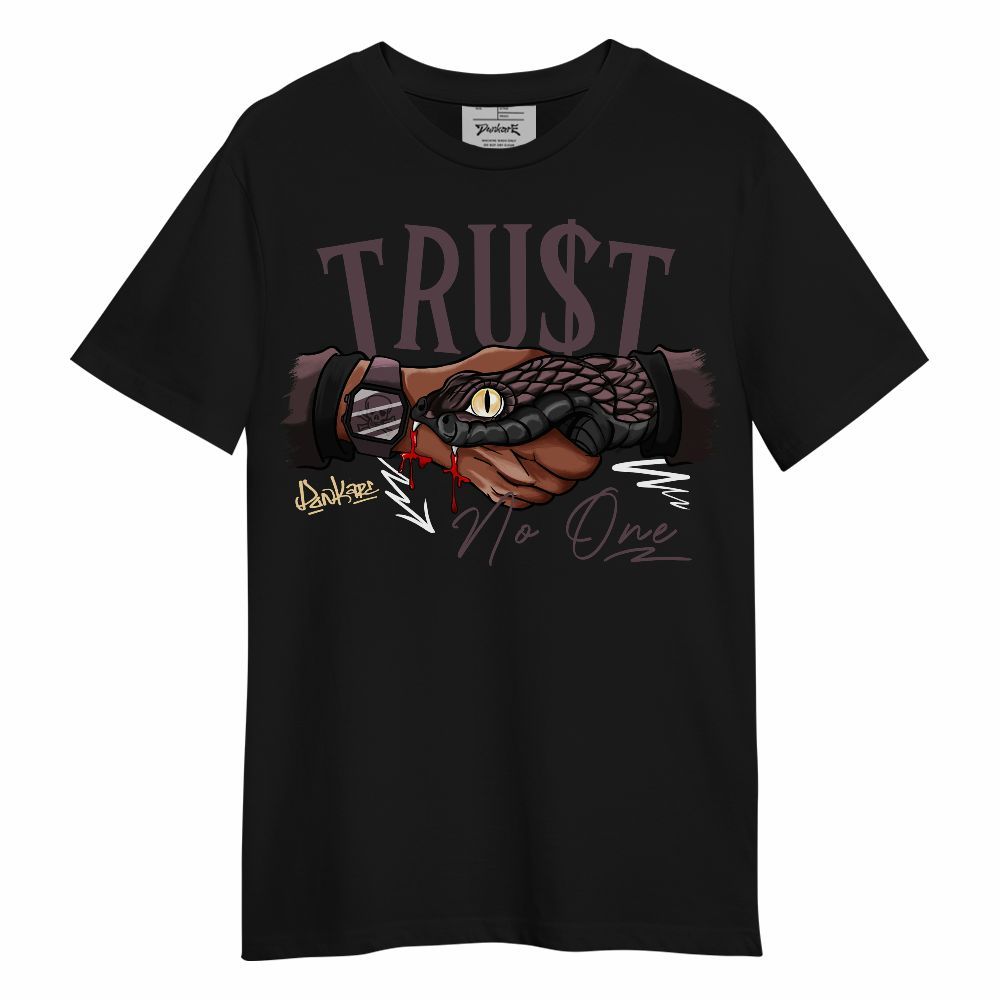 Shirt To Match AMM Black 3s - Snake Trust No One Unisex Shirt
