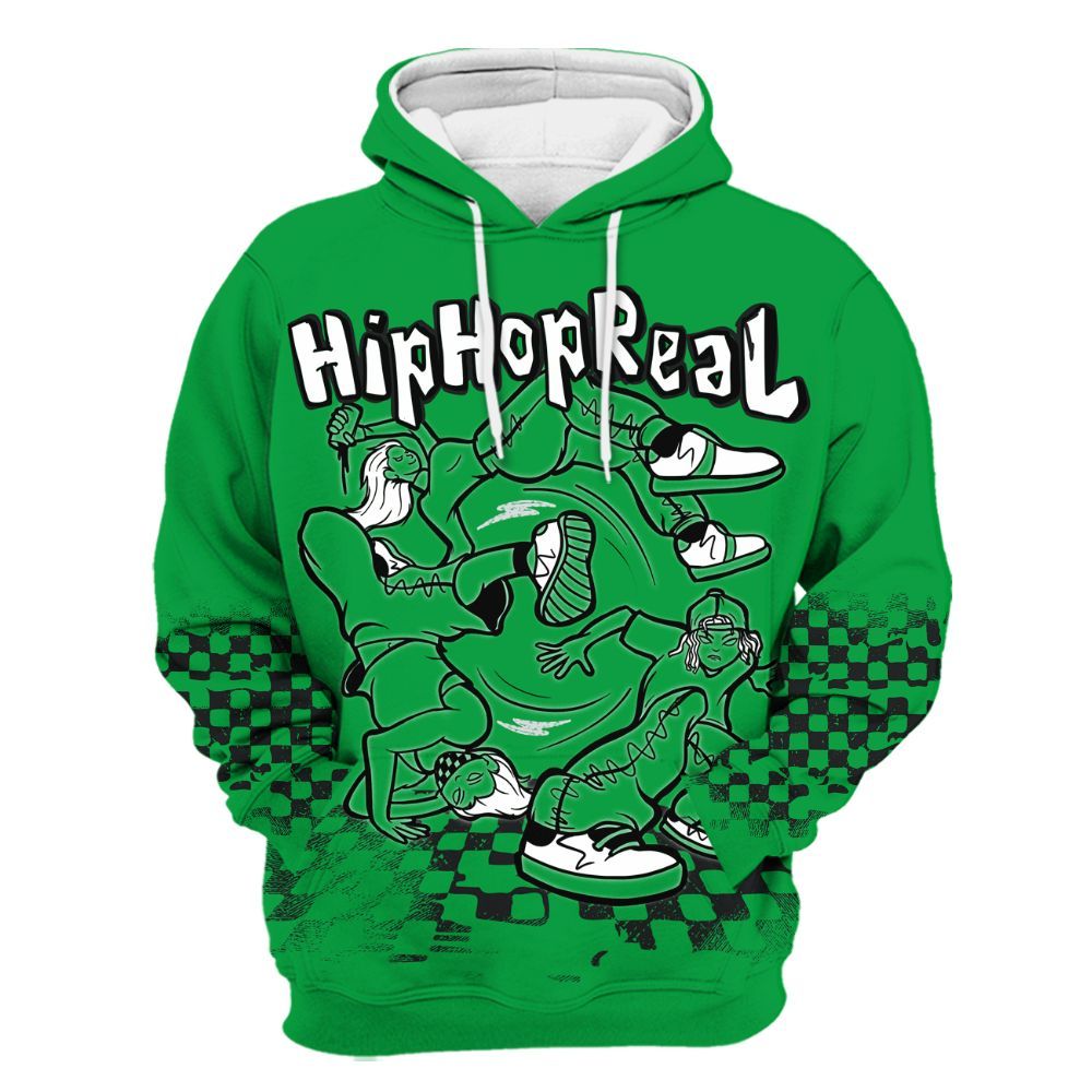 Hoodie To Match Low Lucky Green 1s - Feel Life Street Style All Over Print