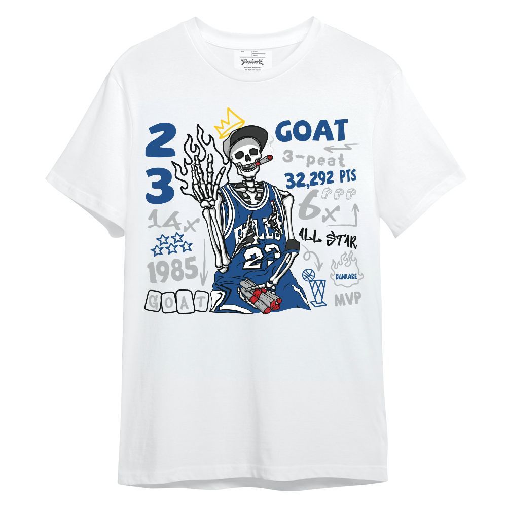 Shirt To Match Air Ship Royal Blue - Number 23 G.0.A.T Streetwear Unisex Shirt