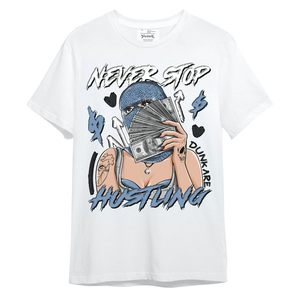 Shirt To Match University Blue 4s - Hustling Unique Unisex Shirt