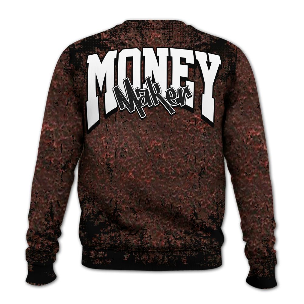 Sweatshirt To Match Air Force 1 Low Halloween Skull 2024 - Move In Silence Money Street Retro All Over Print