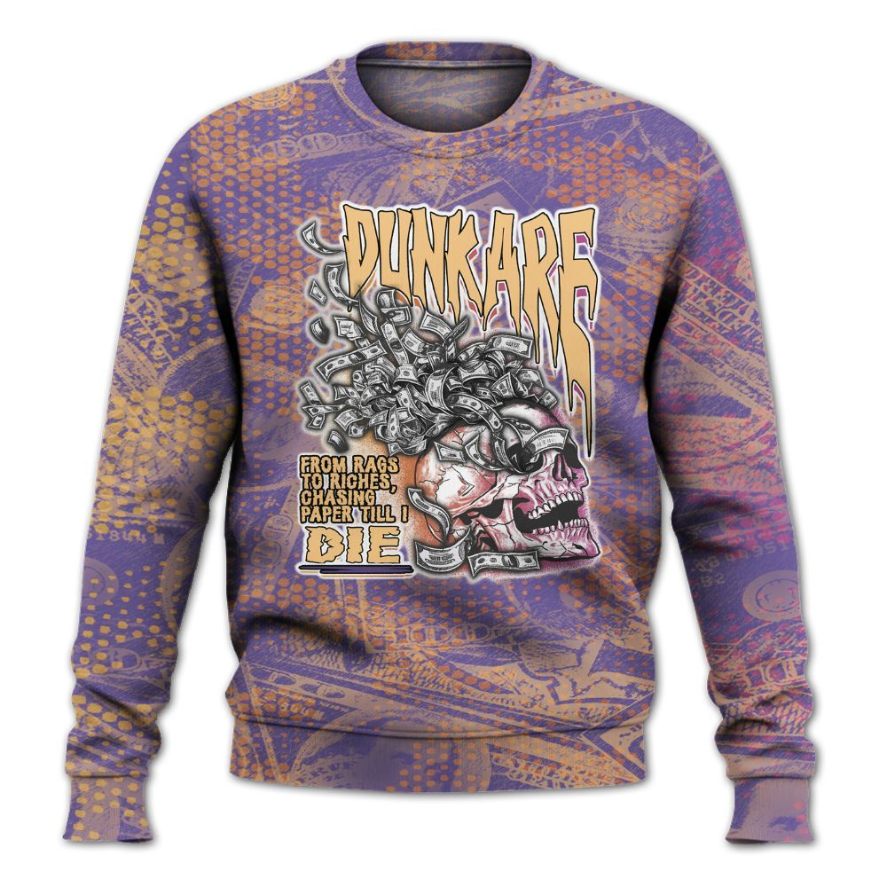 Sweatshirt To Match Book Sunset 1s - From Rags To Riches All Over Print
