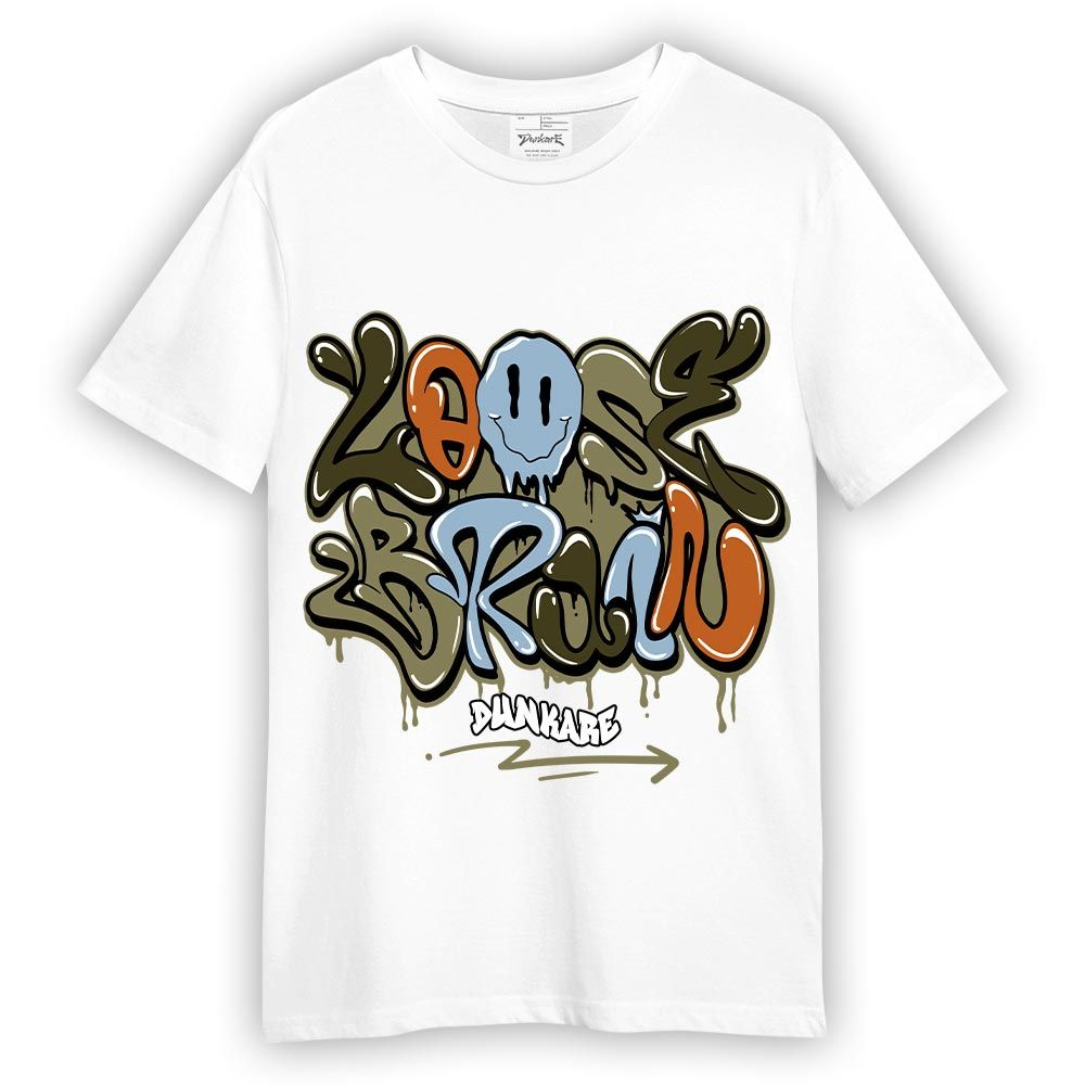 Shirt To Match T-Shirt Loose Brain, Olive 5s T-- To Match Sneaker Olive 5s, T-Shirt 1904 NMP