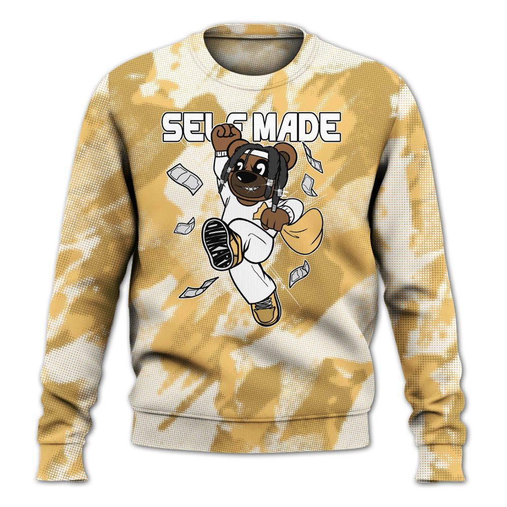 Sweatshirt To Match Craft Paris 6s - Autonomous Bear Abstract Halftone All Over Print