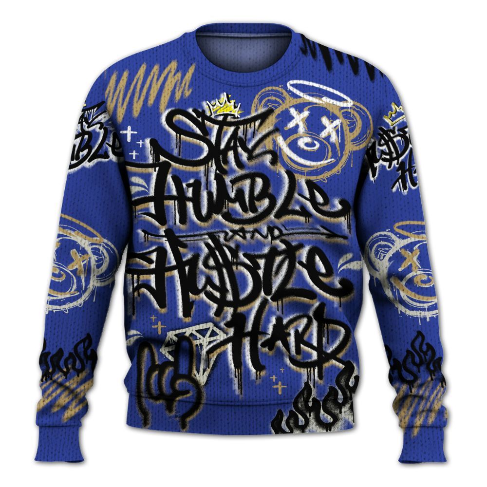 Knitted Sweater To Match Air 180 Concord - Humble Drip Streetwear Graffity