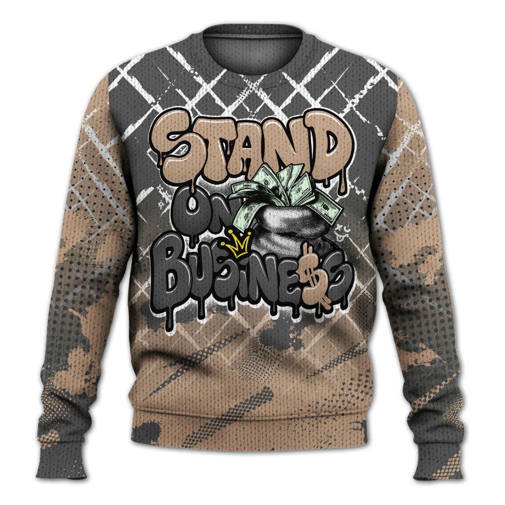 Knitted Sweater To Match Kobe 9 EM Mamba - Halftone Stand Business Dripping