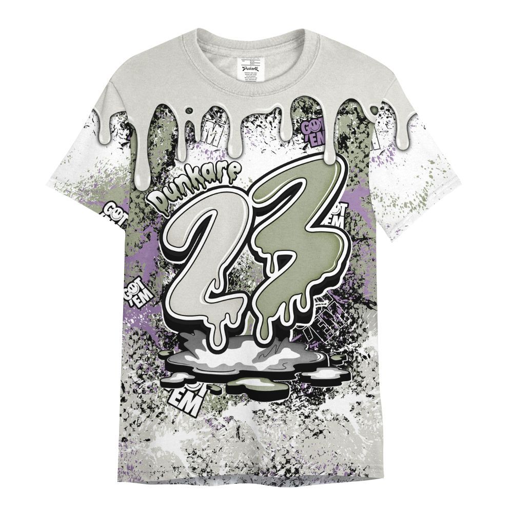 Shirt To Match Dunk Low Floral Swoosh 2025 - Dripping 23 Drip All Over Print