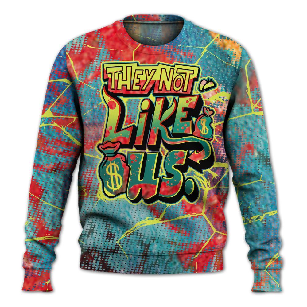 Sweatshirt To Match Kobe 8 What The - Dislike Us Graphic All Over Print