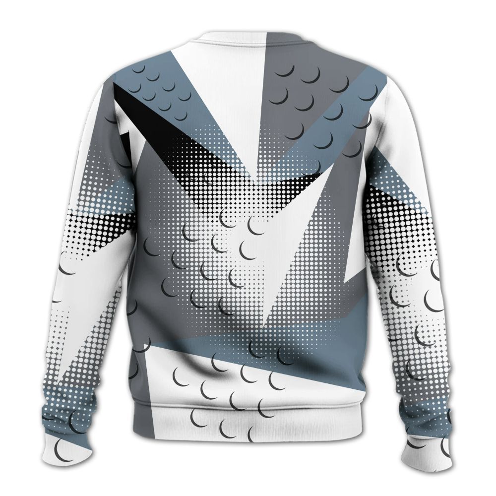 Sweatshirt To Match Air Max DN Silver Bullet - Poly Custom Name Number 23 5s All Over Print