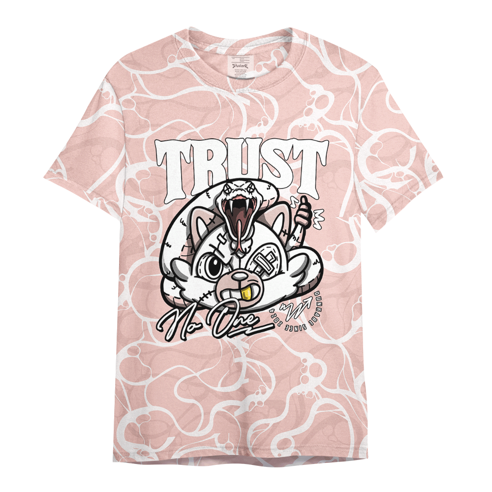 Shirt To Match Low Legend Pink 11s - Trust No Raccoon Bubble Graphics Shirt Unisex