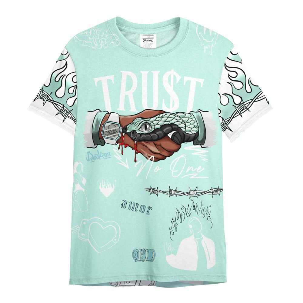 Shirt To Match Retro Low Igloo 11s - Snake Trust No One All Over Print