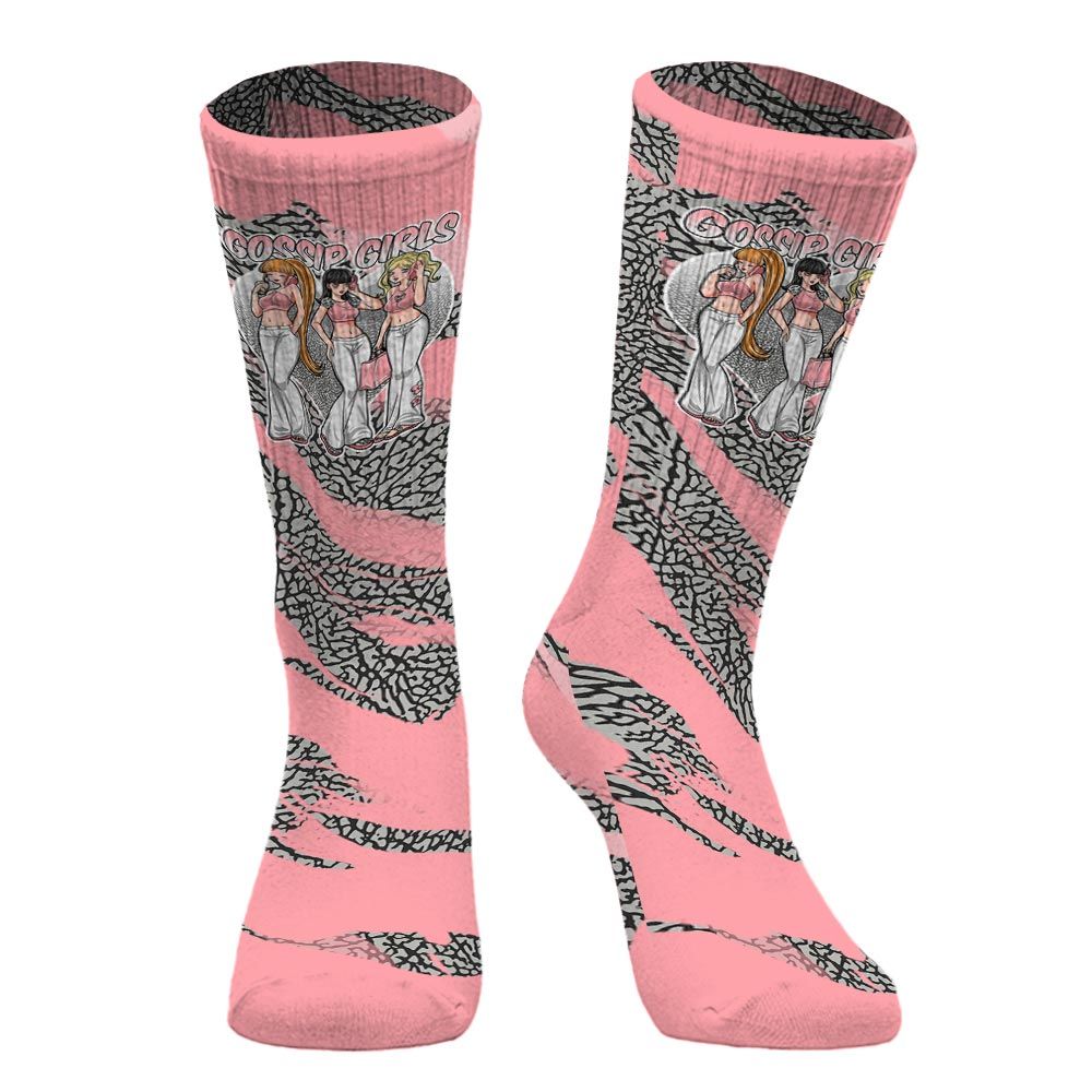 Sock To Match Retro Wings 3s - Gossip'Girls Colored