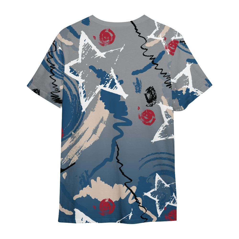 Shirt To Match Rare Air 3s - Grind Shine Later Drip All Over Print