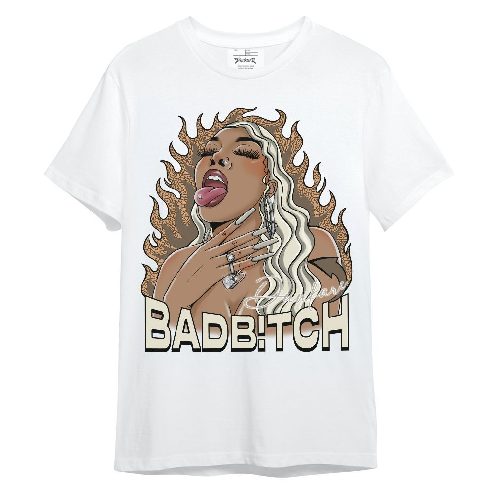 Shirt To Match Orewood Brown 3s - Bad B!tch Unisex Shirt