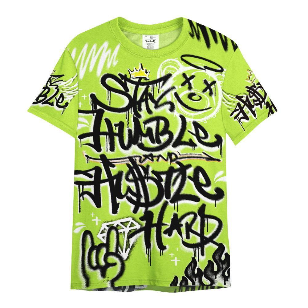 Shirt To Match Air Force 1 Low Dance Volt - Humble Drip Streetwear Graffity All Over Print