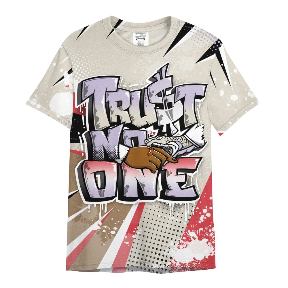 Shirt To Match Peanut Butter Jelly 5s - Trust No One Dripping All Over Print