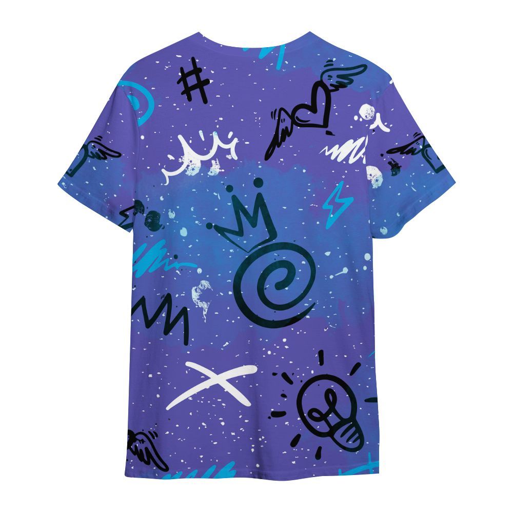 Shirt To Match Retro Aqua 8s - Drip Been Di2ferent All Over Print