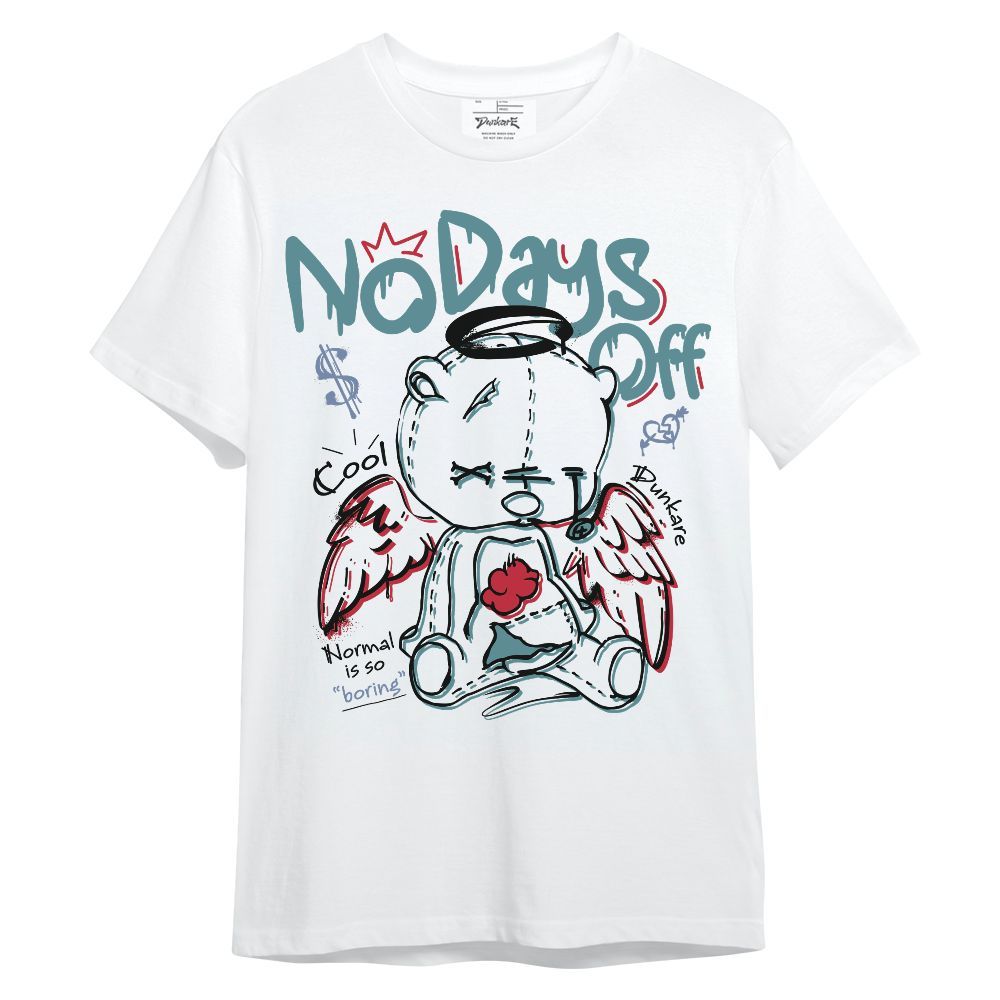 Shirt To Match Dunk Low Denim Turquoise Royal - No Days Off Unisex Shirt