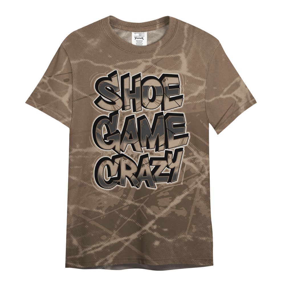 Shirt To Match Dark Mocha Jack - Shoe Game Crazy Graphic All Over Print