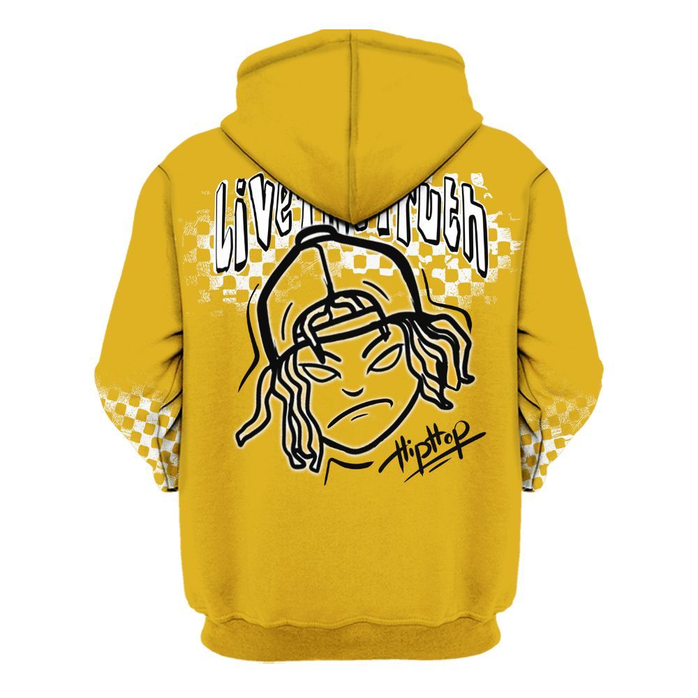 Hoodie To Match Vivid Sulfur 4s - Feel Life Street Style All Over Print