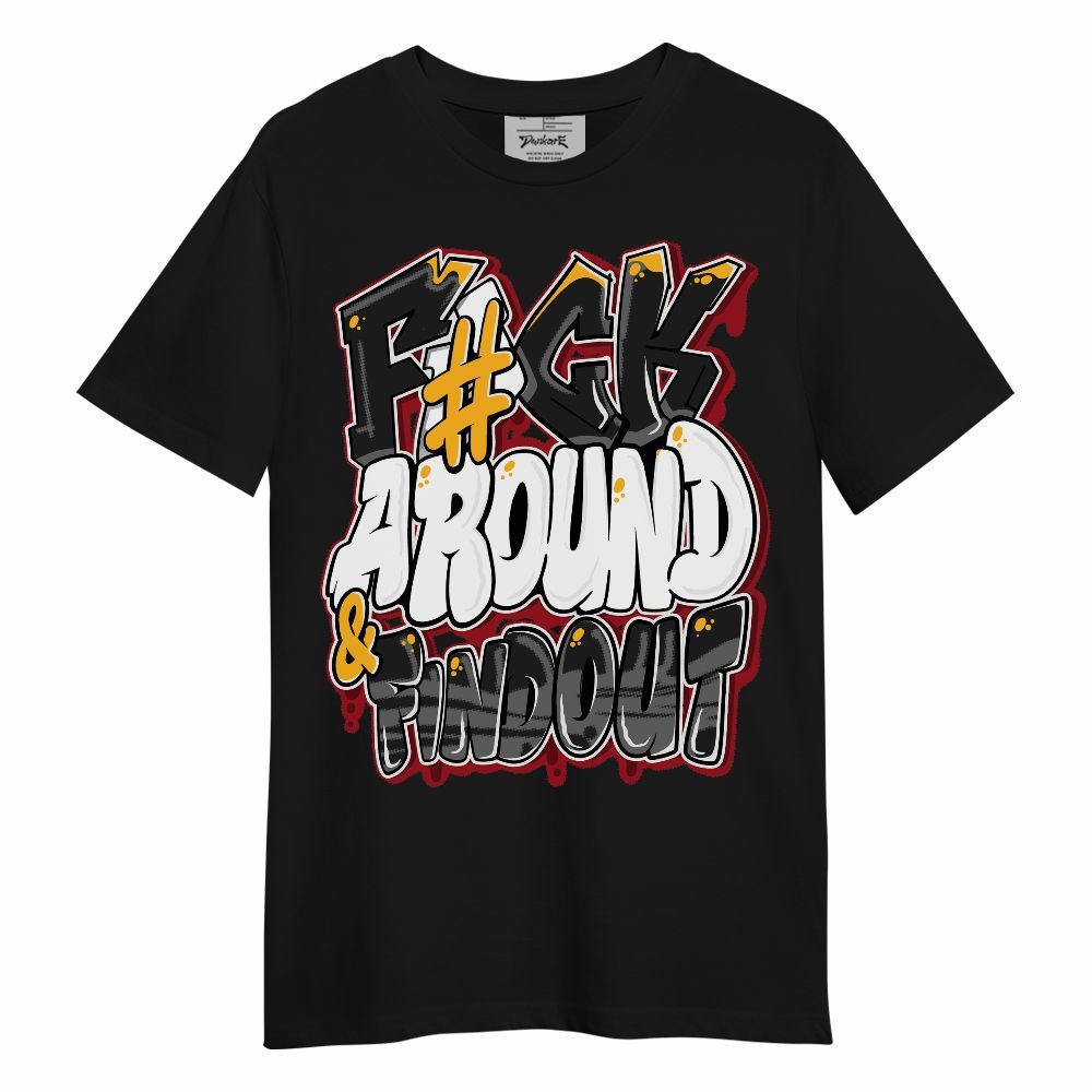 Shirt To Match White Taxi 12s - F Around Find Out Graphic